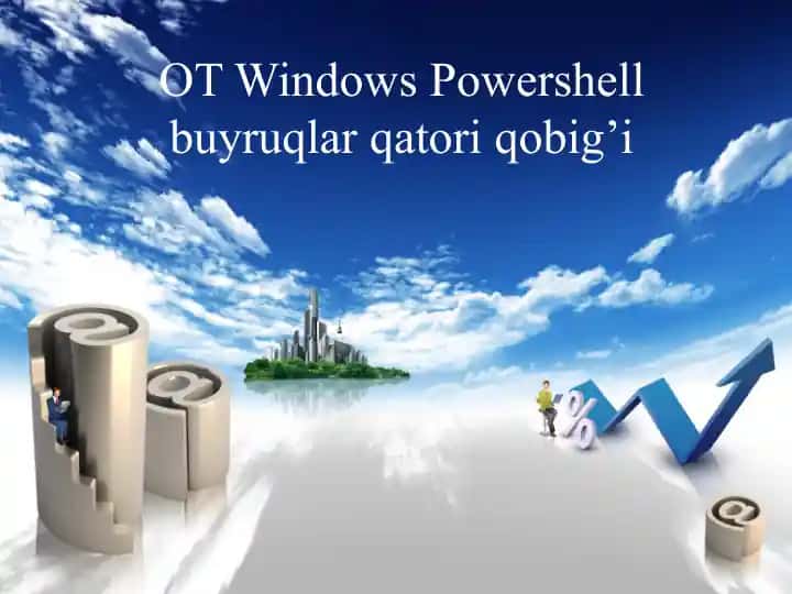 OT Windows Powershell buyrug'lar qatori jihozlari.