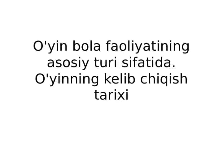 O'yinlar