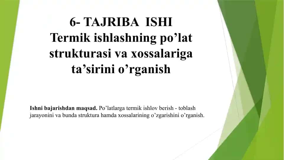 Termik ishlar