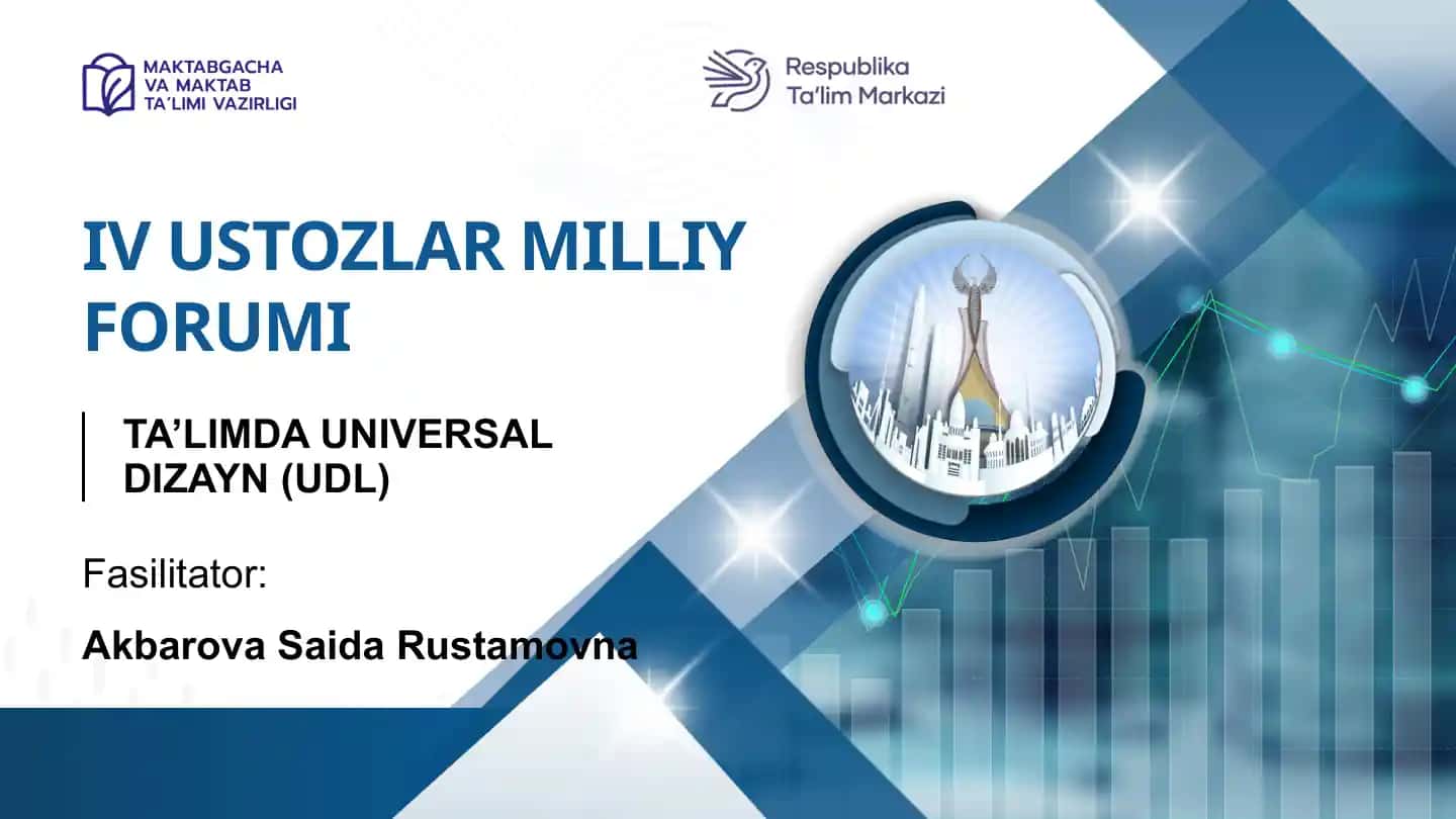 Ta’limda Universal Dizayn (UDL)