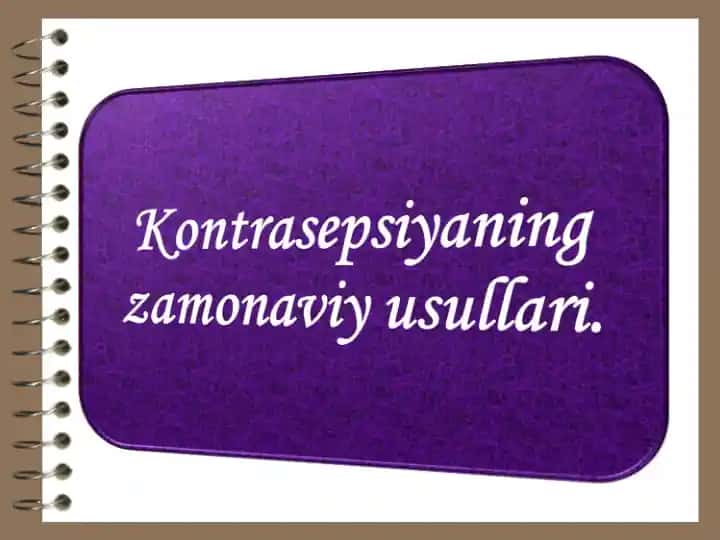 Kontrasepsiya
