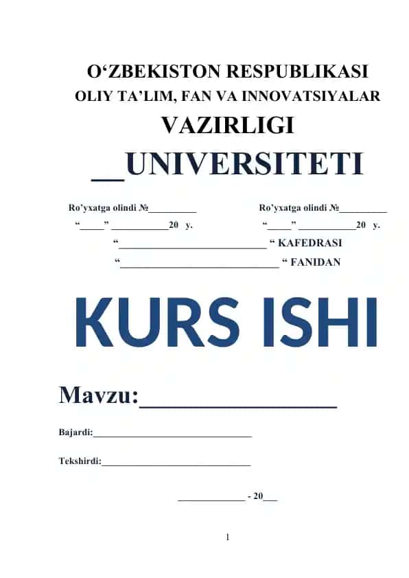 Radioaktivlik asoslari kurs ishi