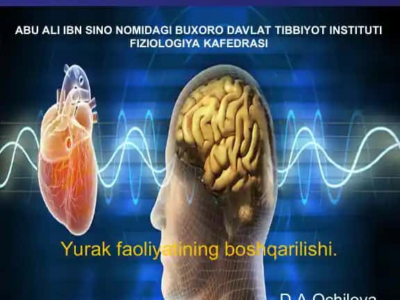 Yurak faoliyatining boshqarilishi