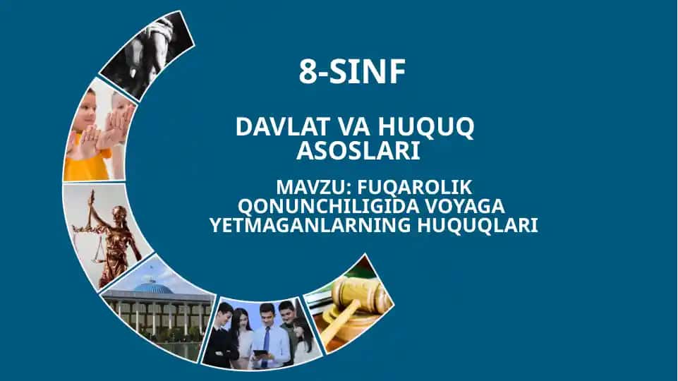 Fuqarolik qonunchiligida voyaga yetmaganlarning huquqlari