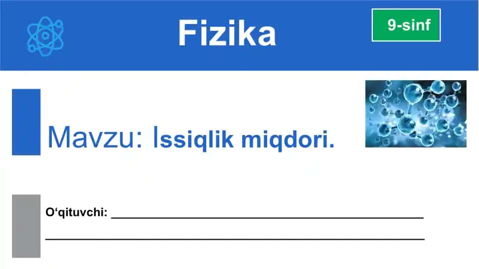 Issiqlik miqdori