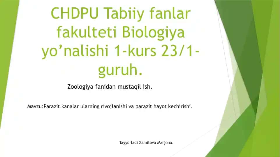 O’rgimchaksimonlar sinfiga umumiy tavsif