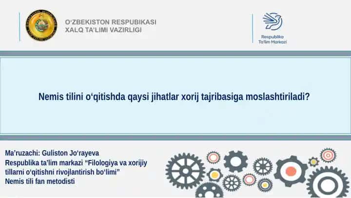 Chet tillar o'qitish metodikasi