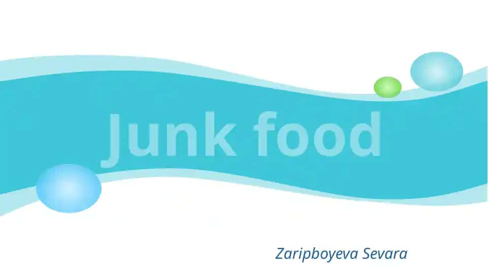 Junk food