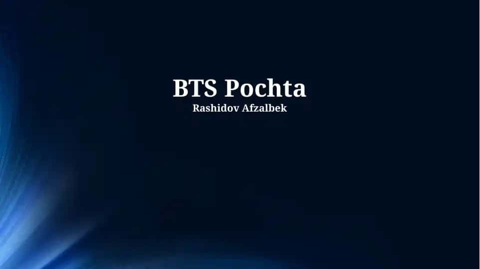 BTS Pochta