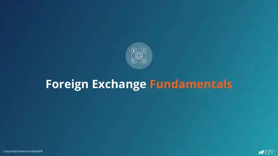 Foreign Exchange Fundamentals