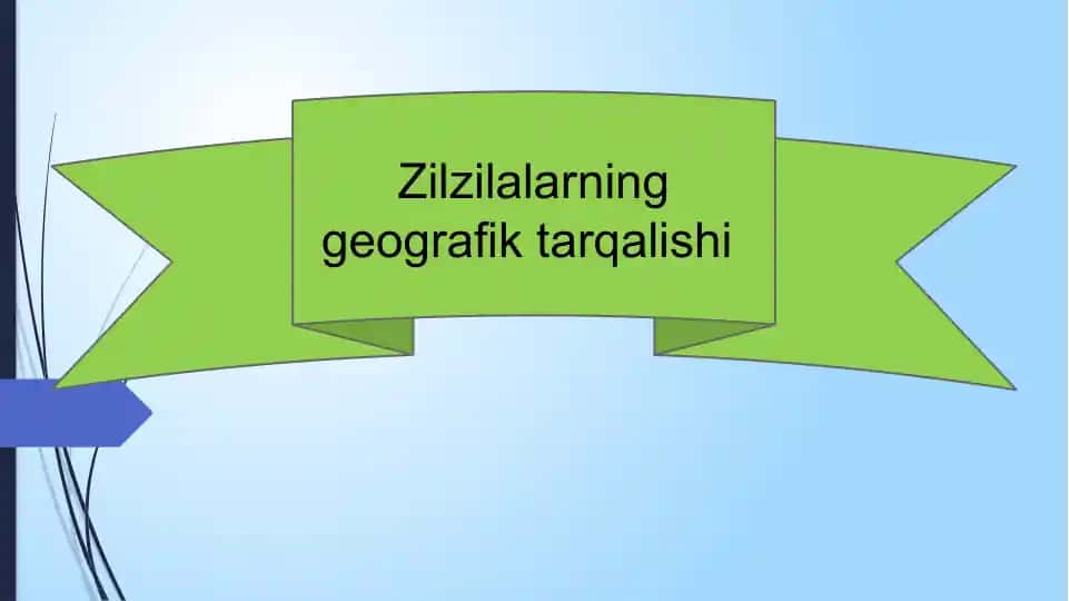 Zilzilalarning geografik tarqalishi