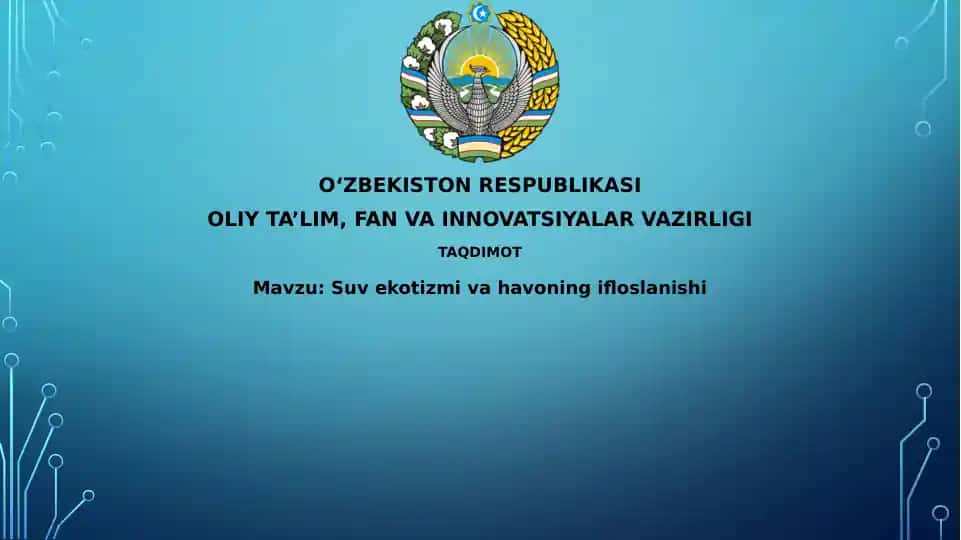 SUV ekoturizmi va havo ifloslanishi