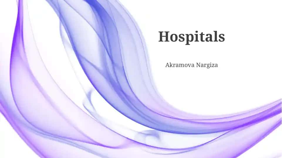 Hospitals