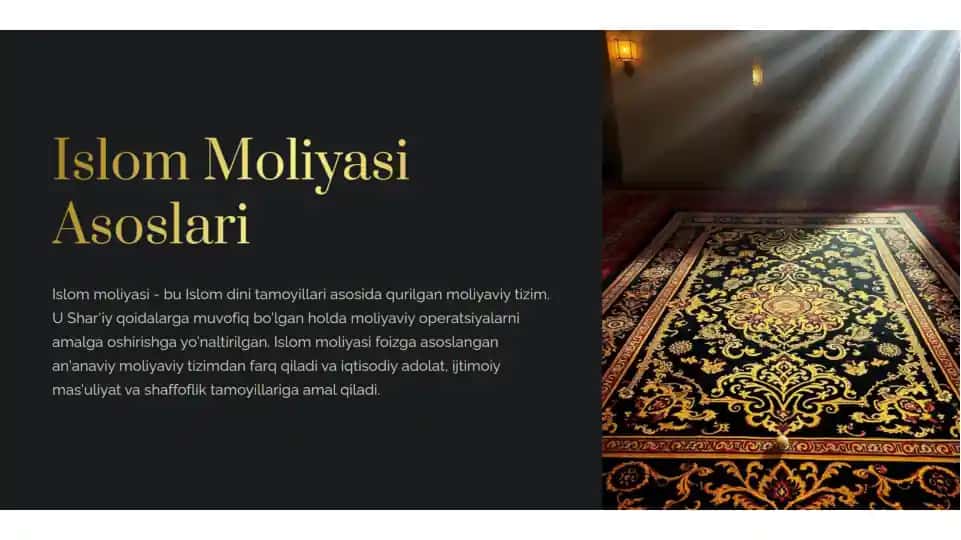 islomiy moliya