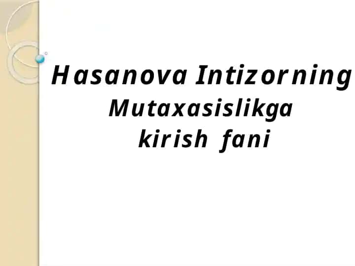 Psixologik taminotlar tarixidan Reja