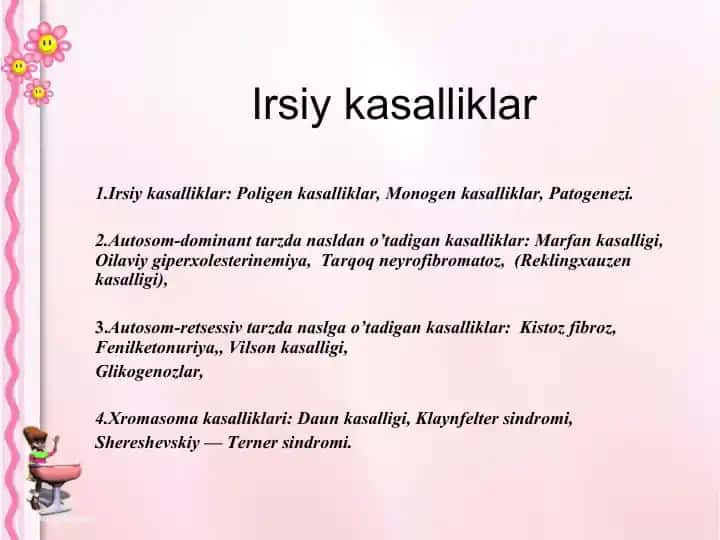 Irsiy kasalliklar