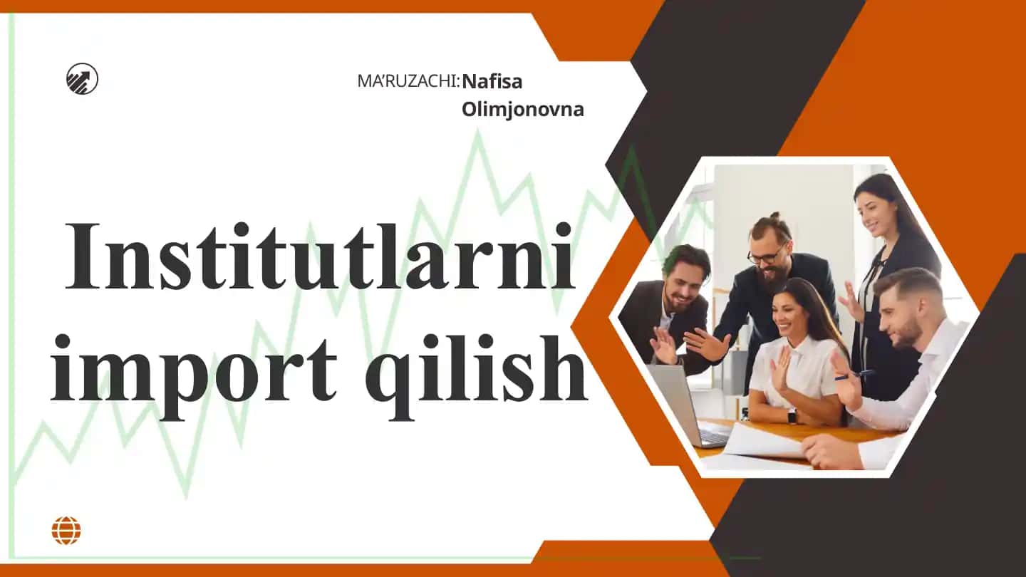 Institutlarni import qilish