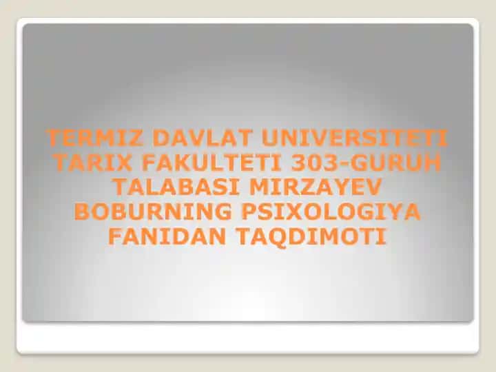 Psixologiya nazariyalari va uning pedagogik psixologiya rivojlanishiga ta’siri