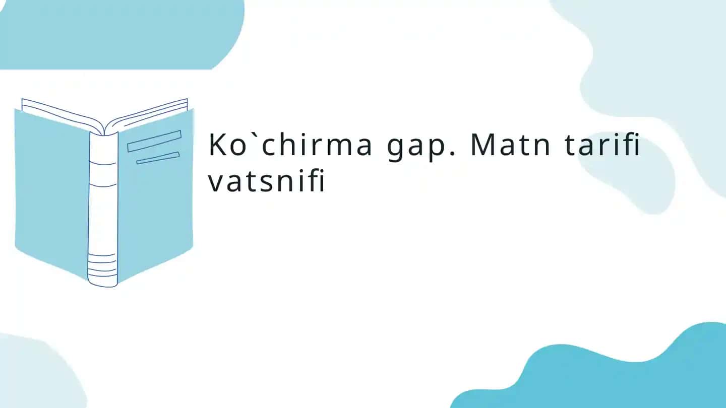 Qo`shma gaplar