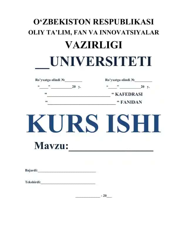 Kurs ishi: Vektorlarning ekivivalenti sistemalari