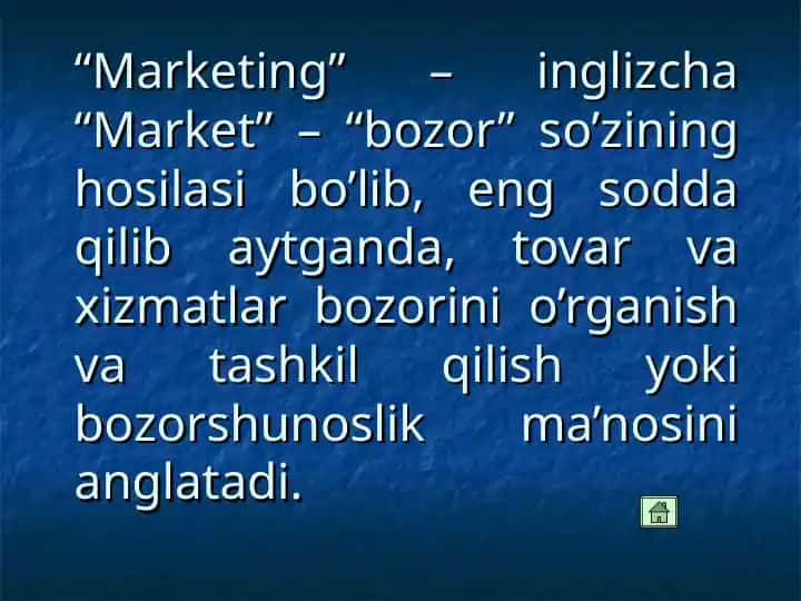 Marketing