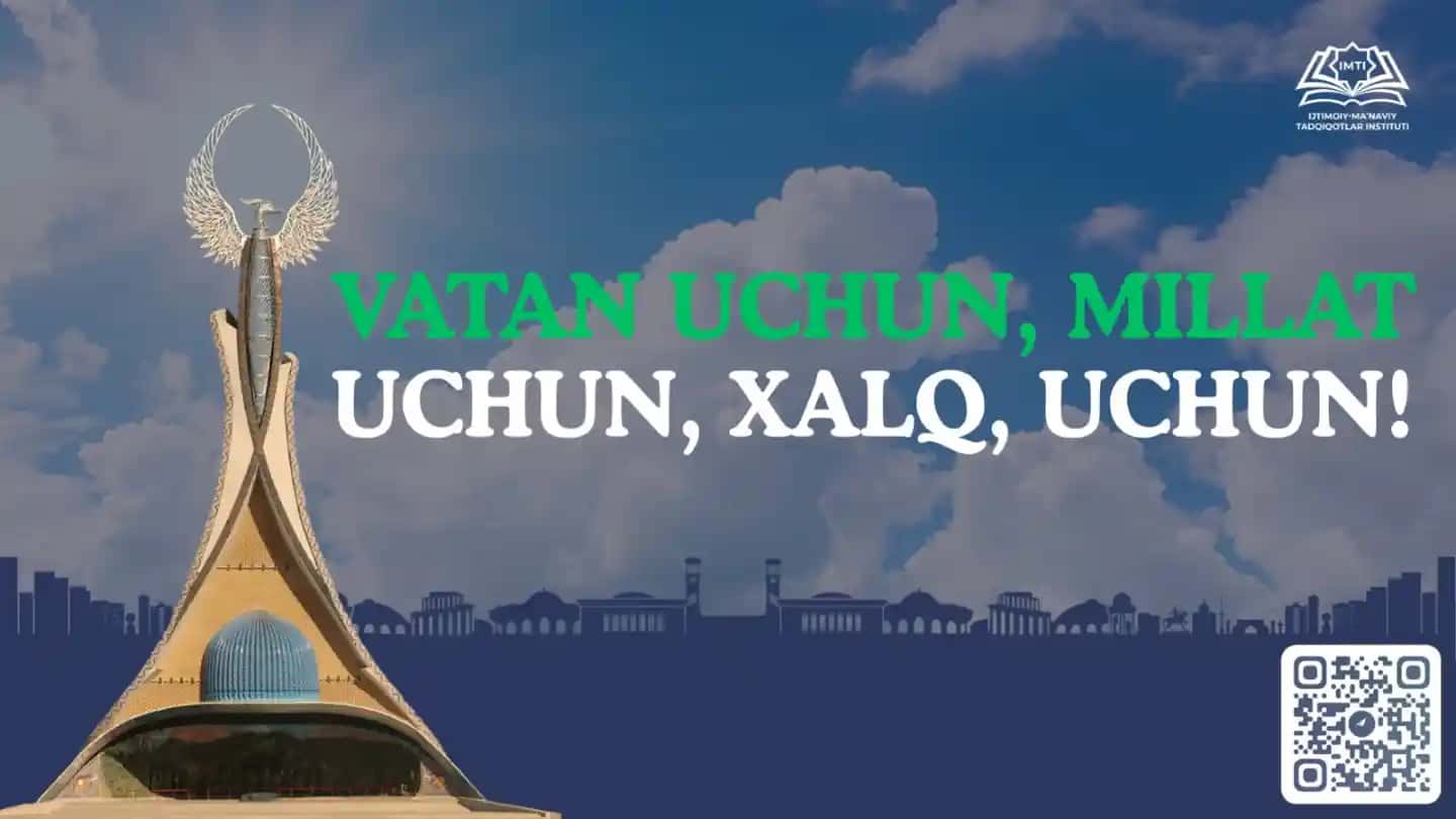Insonning ozodligi, erkinligi, o'ziga ixtiyoriyligi - har narsadan ustundir!