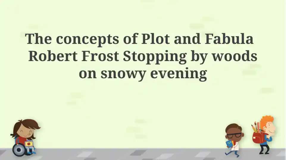 Plot and Fabula