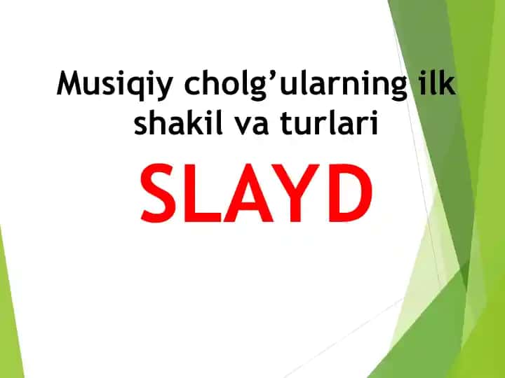 Musiqiy cholg’ularning ilk shakil va turlari