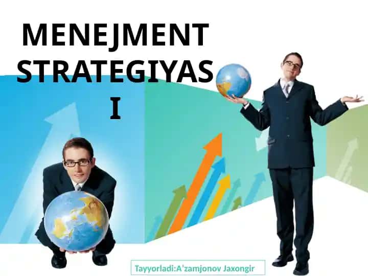MENEJMENT STRATEGIYASI
