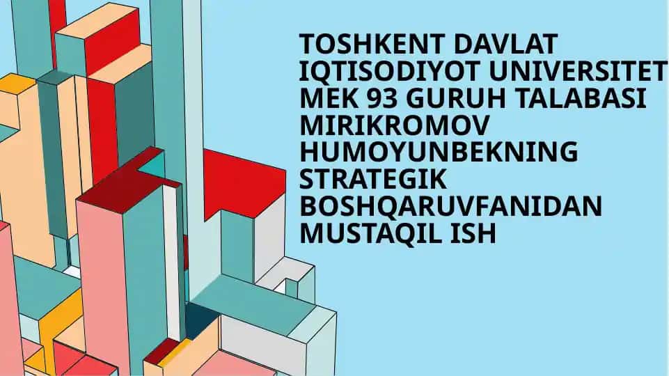 Raqobatchilarning Strategiyasi