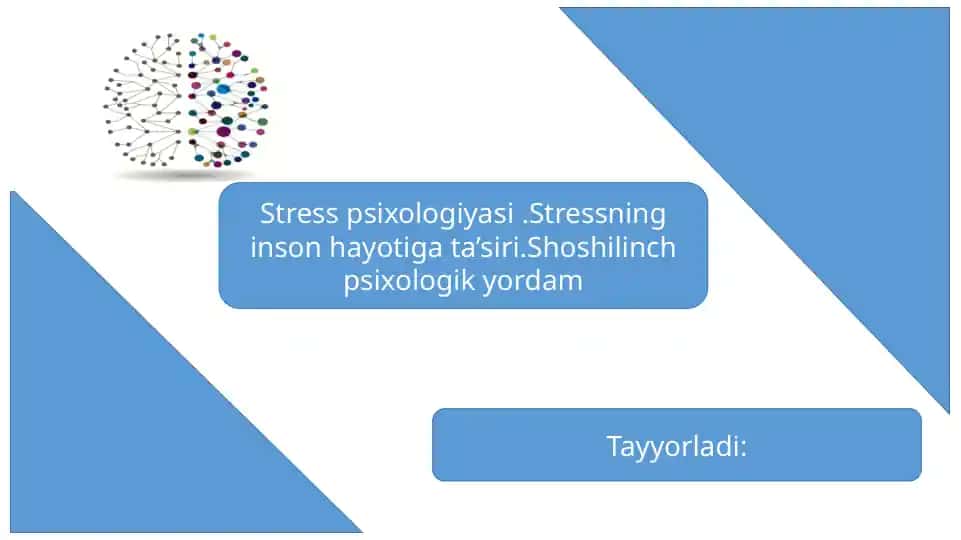 Stress psixologiyasi