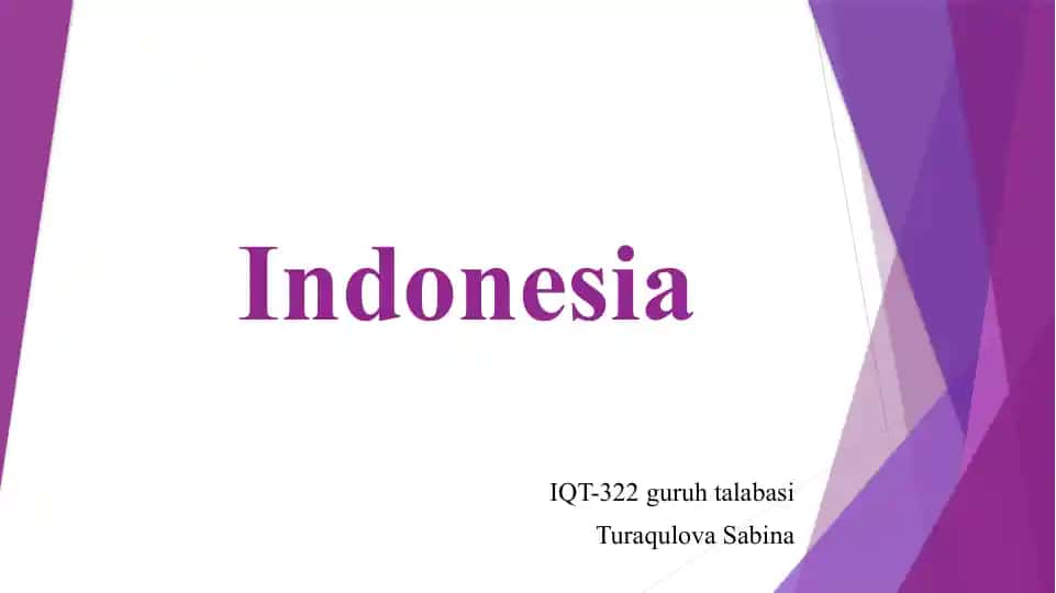 Indonesia