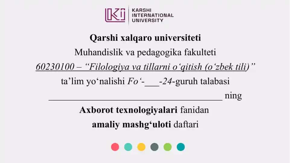 Multimediali interaktiv elektron o‘quv kurslarini yaratish dasturlari yordamida elektron darslik yaratish asoslari