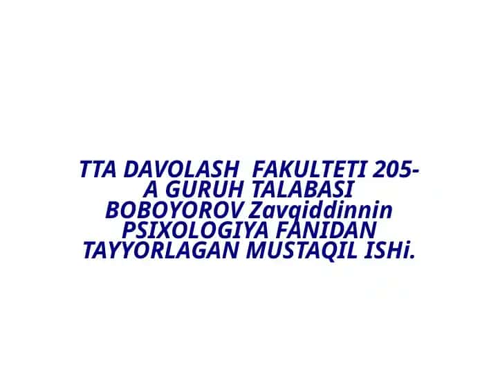 Xarakter aksentuatsiyasi va uni meyorlashtirish usullari