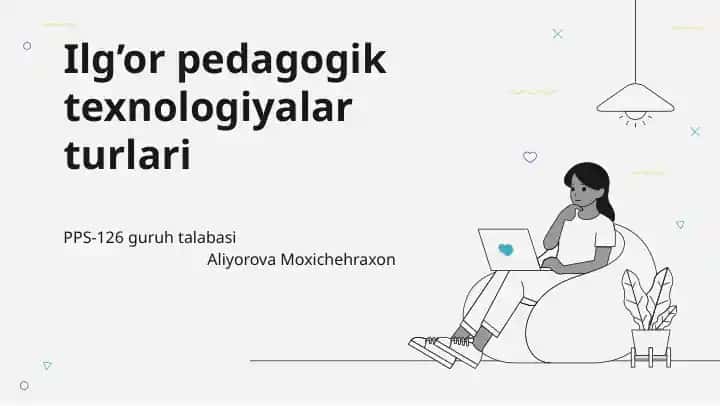 Pedagogik texnologiya turlari
