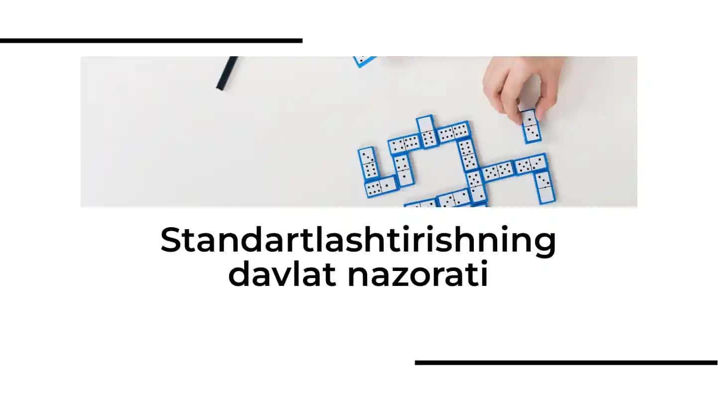 Standartlashtirishning davlat nazorati