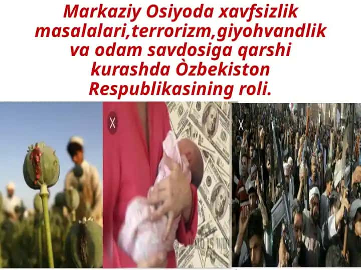 O'zbekistonning Markaziy Osiyo mintaqada xavfsizlikni ta'minlash