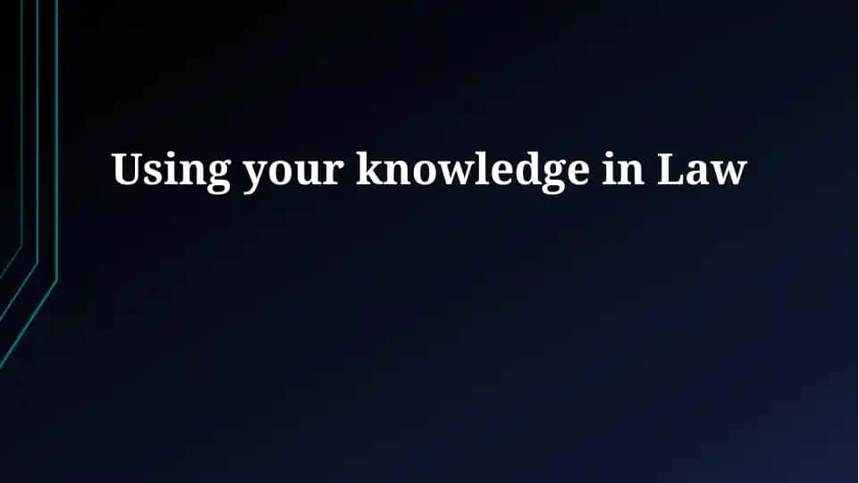 Legal Awareness Course