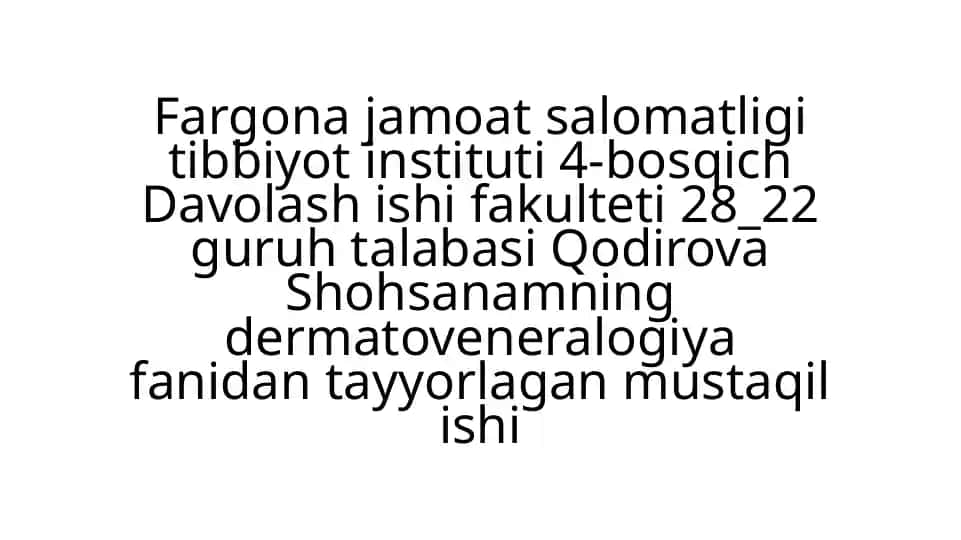 Sklerodermiya va Wagner kasalliklari