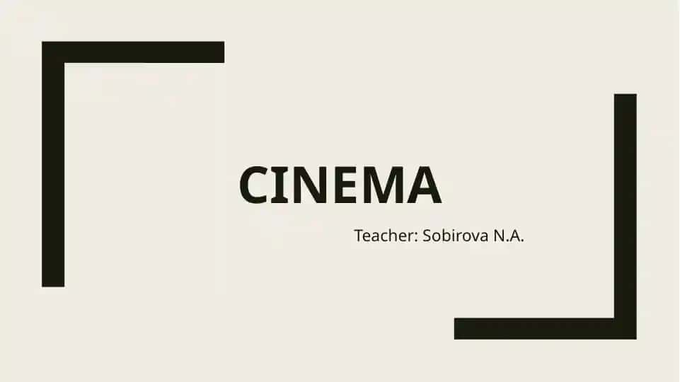 CINEMA