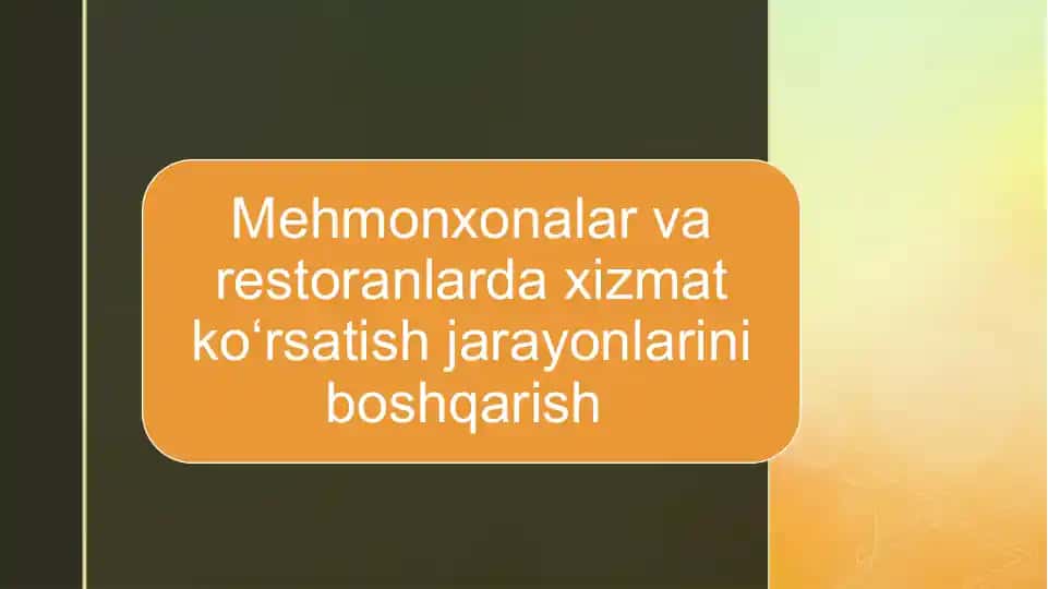 Restaurant Management System