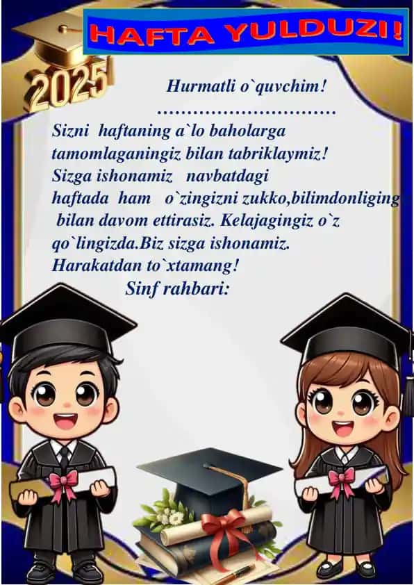 Hafta Yulduzi