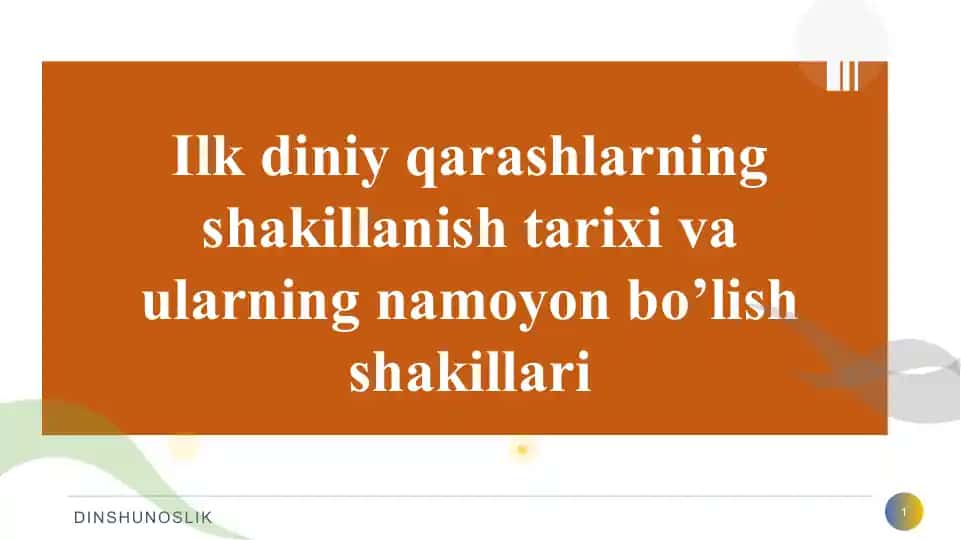 Dinshunoslik