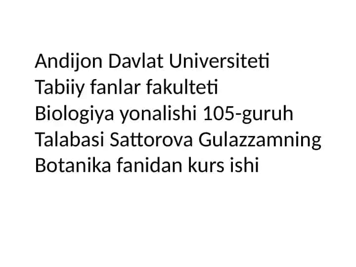 Buzinadoshlar oilasi haqida umumiy tavsif