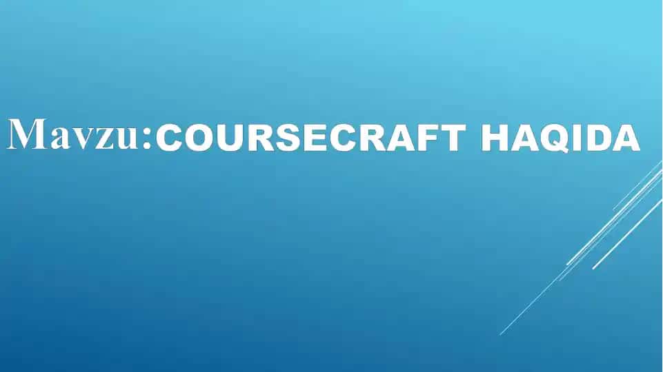 CourseCraft