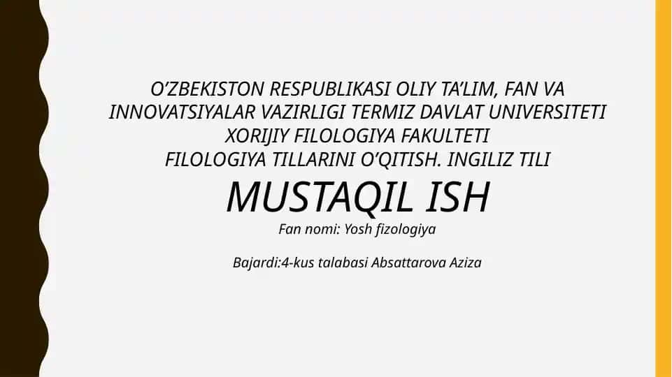 Yoshfizologiya