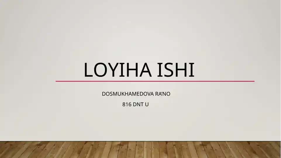 O’ZGARUVCHANLIK VA UNING XILLARI