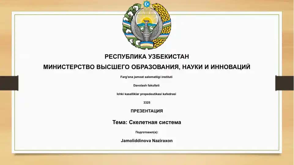 Презентация