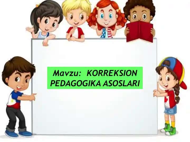 Korreksion pedagogika asoslari