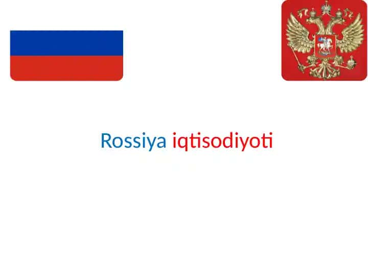 Rossiya iqtisodiyoti